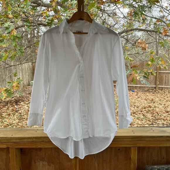 Jason Wu Women's White Classic Button Down Shirt Size S - Picture 1 of 7